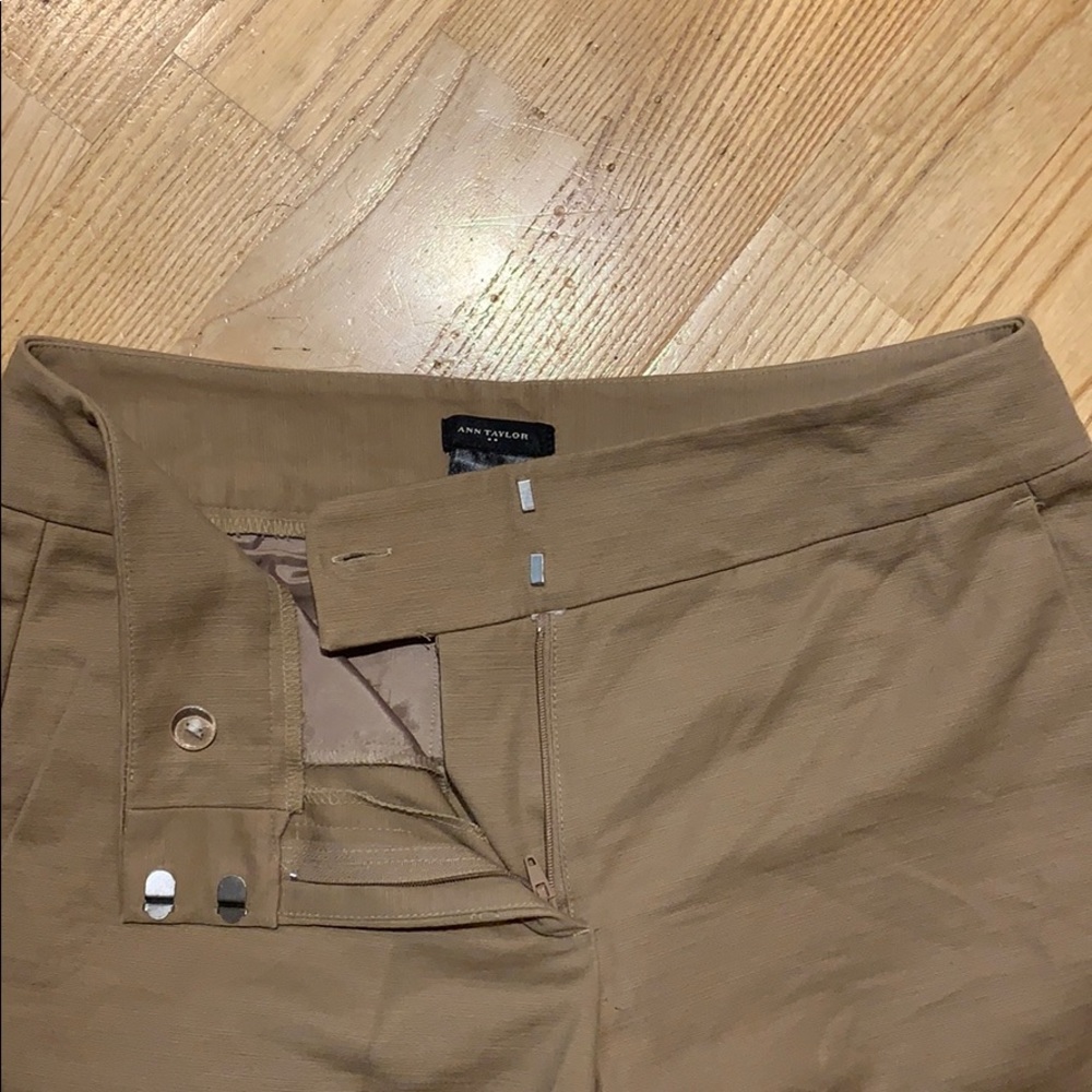 Ann Taylor signature fit pant-camel - Picture 2 of 3